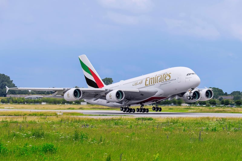 Emirates will receive 14 more A380s from Airbus before the plane maker ends production. Courtesy Emirates