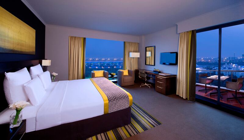 A handout photo of the deluxe room of Pullman Dubai Deira City Centre Hotel (Courtesy: Pullman Hotels and Resorts)