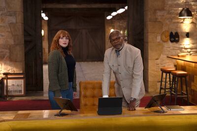 Bryce Dallas Howard plays a popular novelist who is pulled into a world resembling her best-selling books. AP