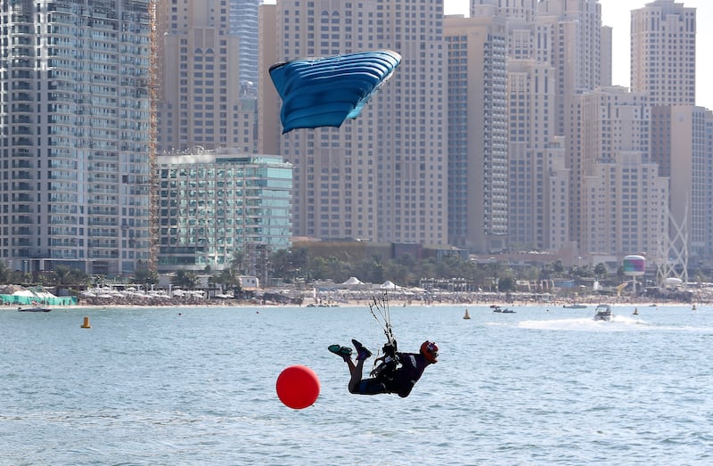 Skydive Dubai hosted the first Swoop Festival. All photos: Pawan Singh / The National