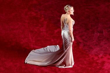 epa08207283 US actress Scarlett Johansson arrives for the 92nd annual Academy Awards ceremony at the Dolby Theatre in Hollywood, California, USA, 09 February 2020. The Oscars are presented for outstanding individual or collective efforts in filmmaking in 24 categories. EPA/ALEX GALLARDO