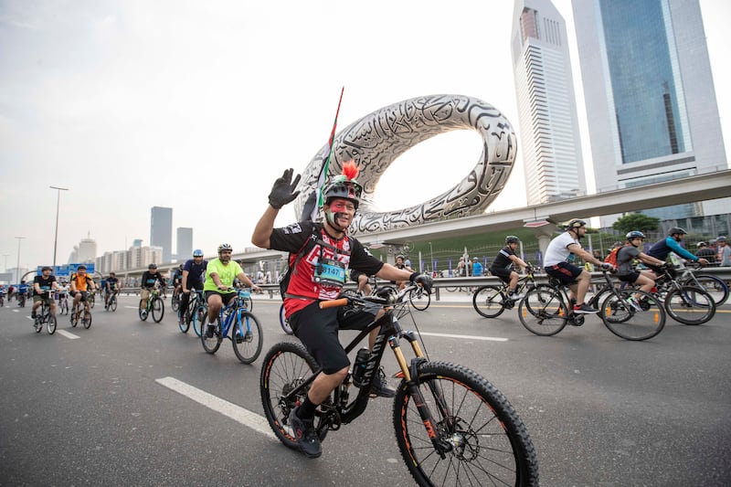 The Dubai Ride is a precursor to the Dubai Run, which follows a similar route.