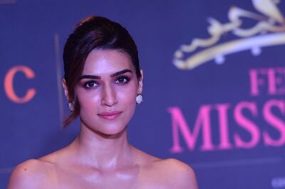 Indian actress Kriti Sanon, 33, has a net worth estimated at around $9 million, according to India’s CNBCTV18 channel. AFP
