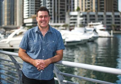 Dubai, December 14, 2017,  Dubai, Marina Walk.  Todd O'Brien, director of acceleratorStartup bootcamp for business.
Victor Besa for The National.
Business
Reporter:  Rosa Maria Martinez