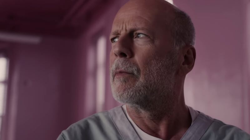 Bruce Willis in a scene from the film 'Glass'. Photo: Universal Pictures