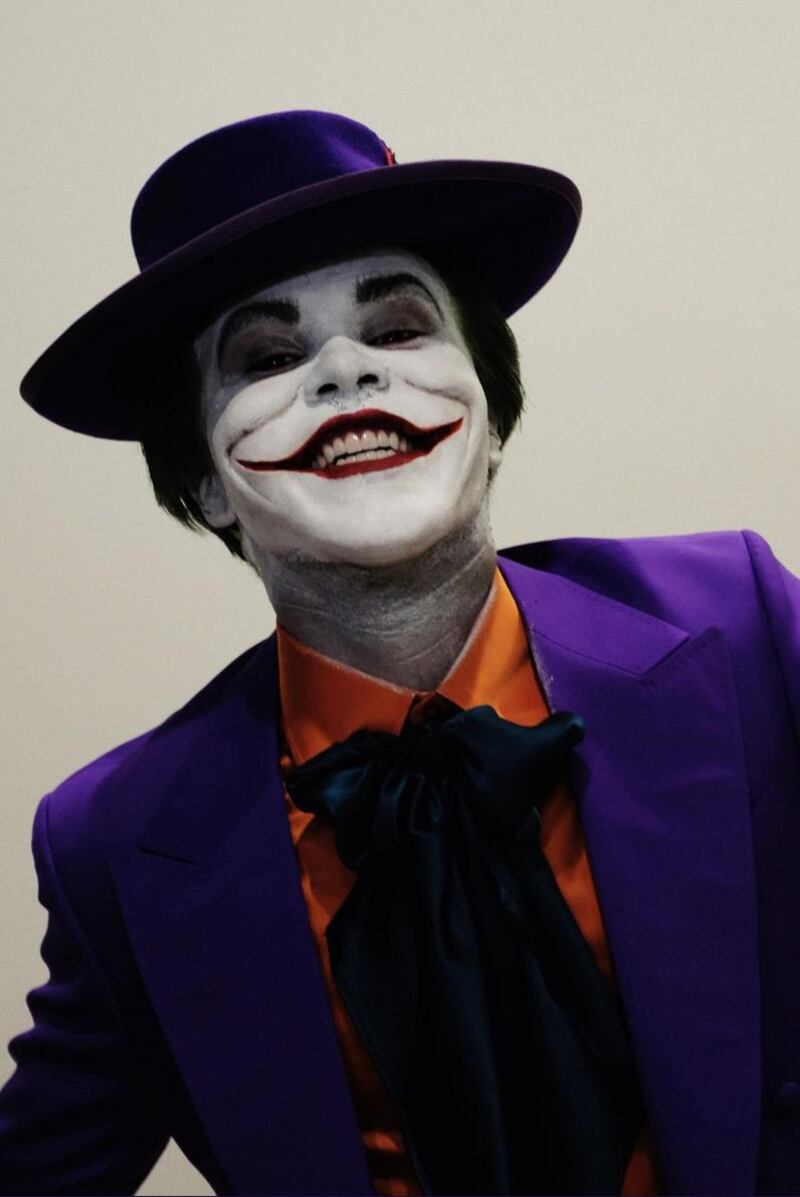 The Weeknd as The Joker. Instagram 