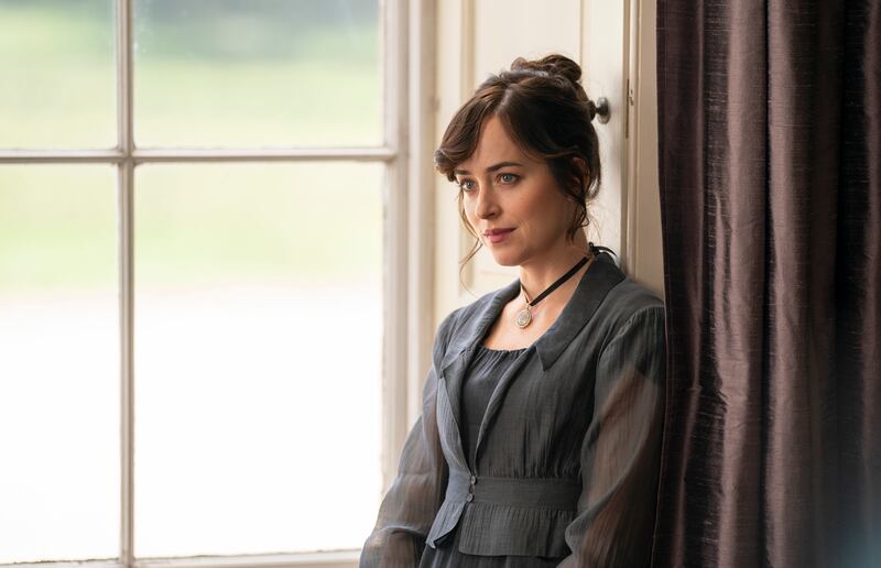 Dakota Johnson as Anne Elliot in Netflix's adaptation of Jane Austen's 'Persuasion'. Photo: Netflix