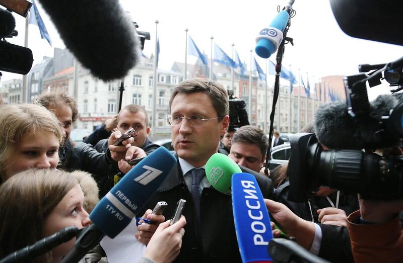 Russian energy minister Alexander Novak. Francois Lenoir / Reuters