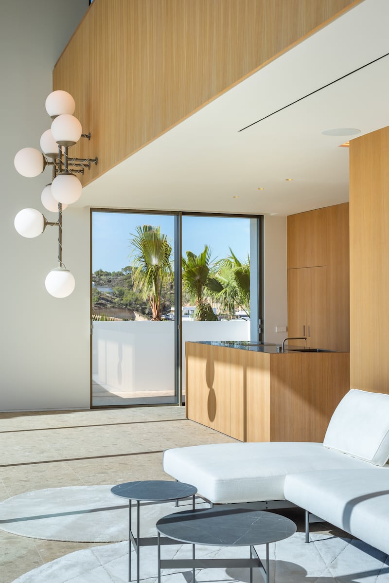The three-bedroom residence consists of two independent but interconnected suites. Photo: Sotheby's International Realty