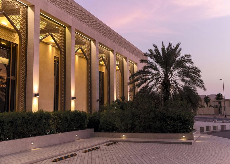 DUBAI, UNITED ARAB EMIRATES. 9 JUNE 2020. 
Exterior of Masjid Nad Al Sheba. (Photo: Reem Mohammed/The National)

Reporter:
Section:

