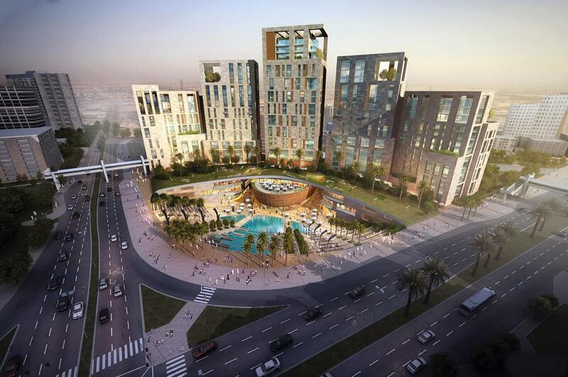 The Roads and Transport Authority is evaluating bids from developers for the Union Oasis project, above. Courtesy RTA