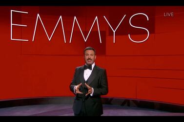 Jimmy Kimmel hosted the 72nd annual Primetime Emmy Awards. EPA