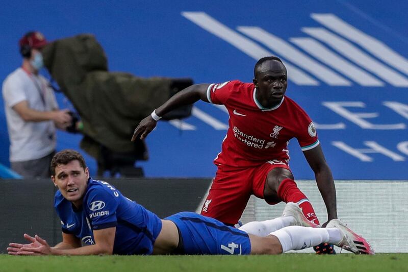 Andreas Christensen – 2. Cost his team big when they were right in the contest, his sending off for pulling down Sadio Mane changed the game. AP Photo