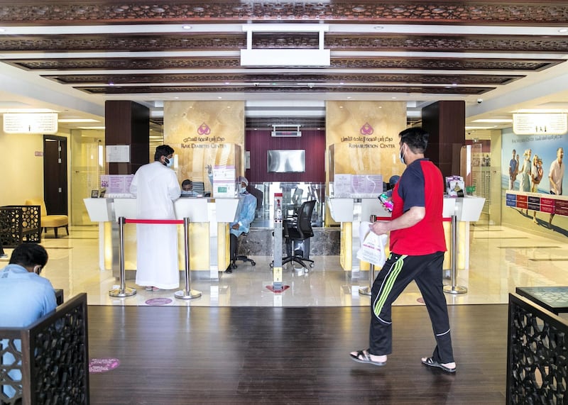 DUBAI, UNITED ARAB EMIRATES. 18 OCTOBER 2020. 

RAK Hospital has introduced a free-of-cost programme that offers physical, cognitive, dietary and psychological support to patients.

(Photo: Reem Mohammed/The National)

Reporter:
Section: