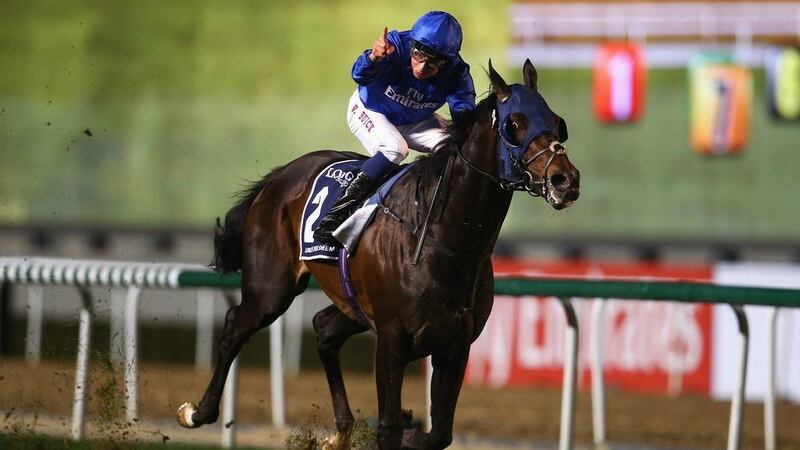 Jack Hobbs won the Dubai Sheema Classic on Dubai World Cup night at Meydan Racecourse in March. Francois Nel / Getty Images