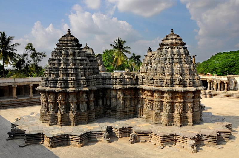 The Hoysala temples of Belur, Halebeedu and Somananthpura in Karnataka, southern India, were added to the Unesco list in September. Photo: Intach Bangalore