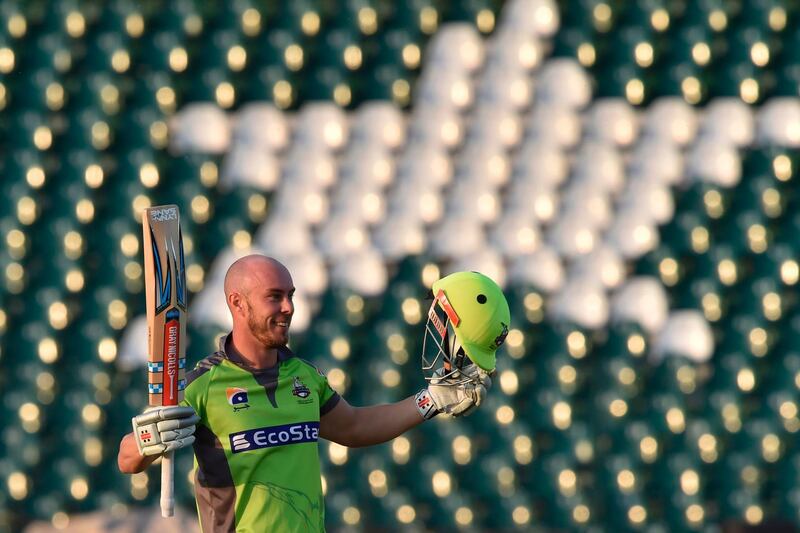 2 Chris Lynn (Lahore Qalandars)
Spoke in Abu Dhabi in November about looking forward to touring Pakistan for the first time. Judged on the way he played, he looked like he loved it. AFP