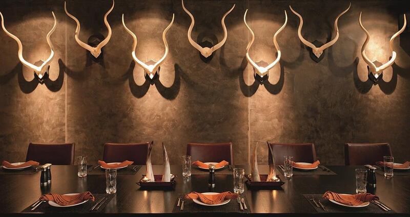 Toro Toro at  Grosvenor House in Dubai is famous for its eye-catching decor as well as its food. Photo: Toro Toro