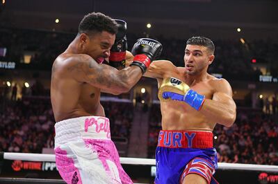 Tommy Fury fought Anthony Taylor on Jake Paul's undercard in August. Getty
