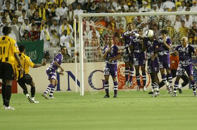 Al Ain were defeated 5-2 on aggregate by Al Ittiahd in the 2005 Asian Champions League final. AFP
