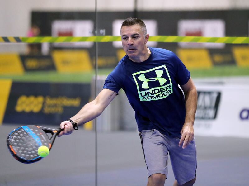 Padel courts have been set up to satisfy the growing demand for this sport.