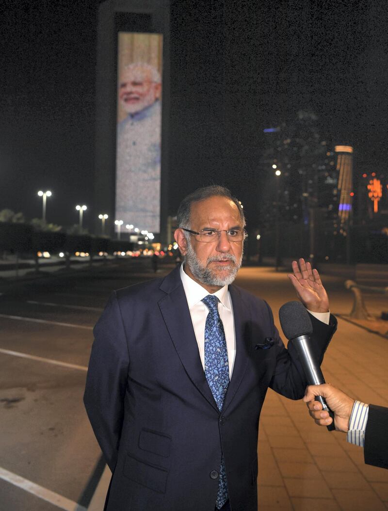 The Abu Dhabi National Oil Company, ADNOC, has marked the inauguration of Narendra Modi as Prime Minister of India. To mark the occasion, the Indian and United Arab Emirates flags and a video of His Highness Sheikh Mohamed bin Zayed Al Nahyan, Crown Prince of Abu Dhabi and Deputy Supreme Commander of the UAE Armed Forces, and Narendra Modi were displayed on the facade of the ADNOC building in Abu Dhabi, symbolising the close bonds of friendship and co-operation that exist between both nations. 

Looking at the decorations on the ADNOC building in Abu Dhabi, Navdeep Singh Suri, the Indian Ambassador to the UAE, told WAM: "Beyond the symbolism of these images is also the clear direction that Prime Minister Modi and Sheikh Mohamed bin Zayed have provided to diplomats like us to make ‘the India-UAE Comprehensive Strategic Partnership’ a truly vibrant example of what we can achieve when we work together."