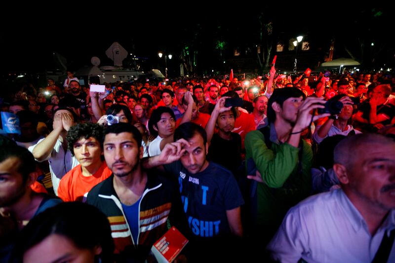 ISTANBUL, TURKEY - SEPTEMBER 07:  People look dejected in the old city of Istanbul after announcements for the 2020 Olympic Games host city on September 7, 2013 in Istanbul, Turkey. The International Olympic Committee made the announcement that Tokyo had won the vote in Argentina. (Photo by Baris Acarli/Getty Images) *** Local Caption ***  179969962.jpg