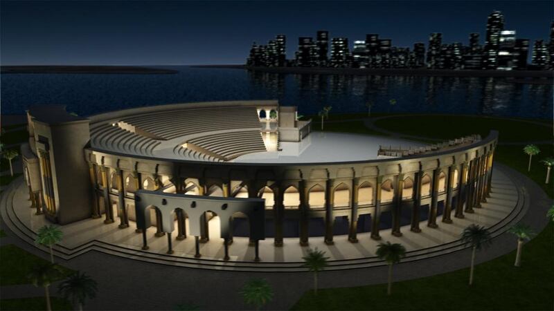 The Al Majaz Island project will be the official venue of the Sharjah Capital of Islamic Culture 2014 celebrations. Courtesy Sharjah Media Centre