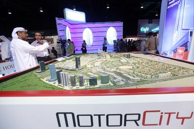 Dubai Motor City is one of Union Properties' developments.  Satish Kumar / The National