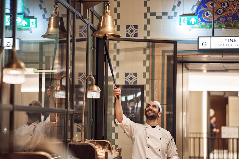 The Harrods food halls. Julian Broad