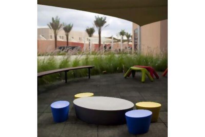 Outdoor learning areas are meant to show students how plants grow. Silvia Razgova / The National