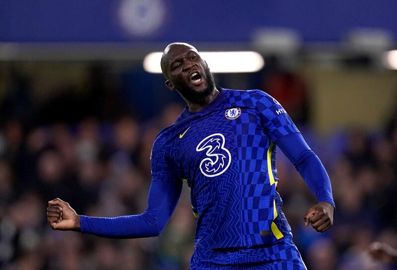Romelu Lukaku is back in the Chelsea squad after being dropped for the Premier League game against Liverpool. PA