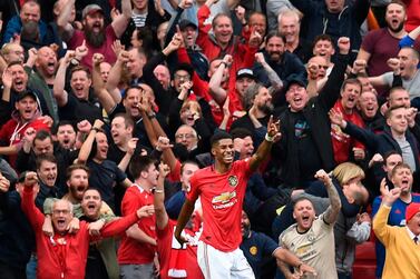 The smiles were back at Manchester United on Sunday as they thrashed Chelsea. AFP