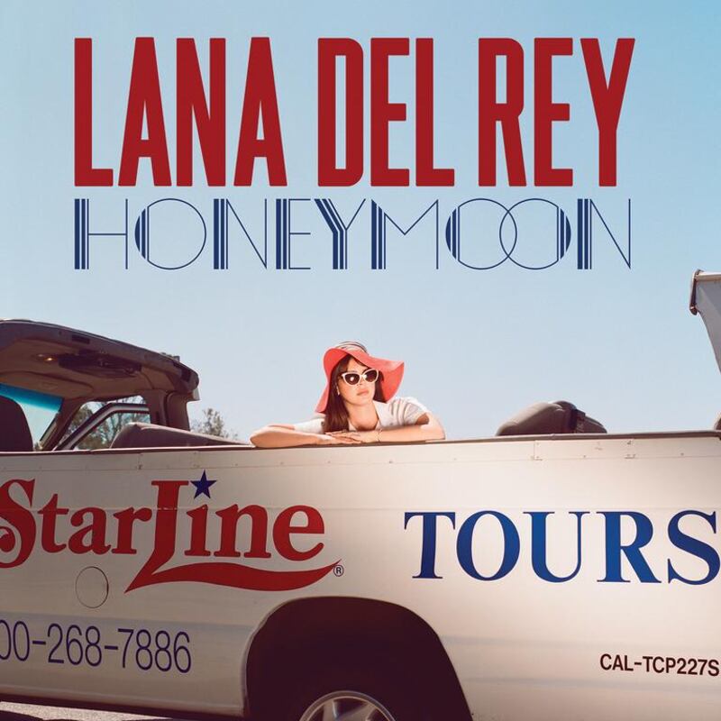 Honeymoon is Lana Del Rey's fourth album.​ Courtesy Interscope / Polydor UK