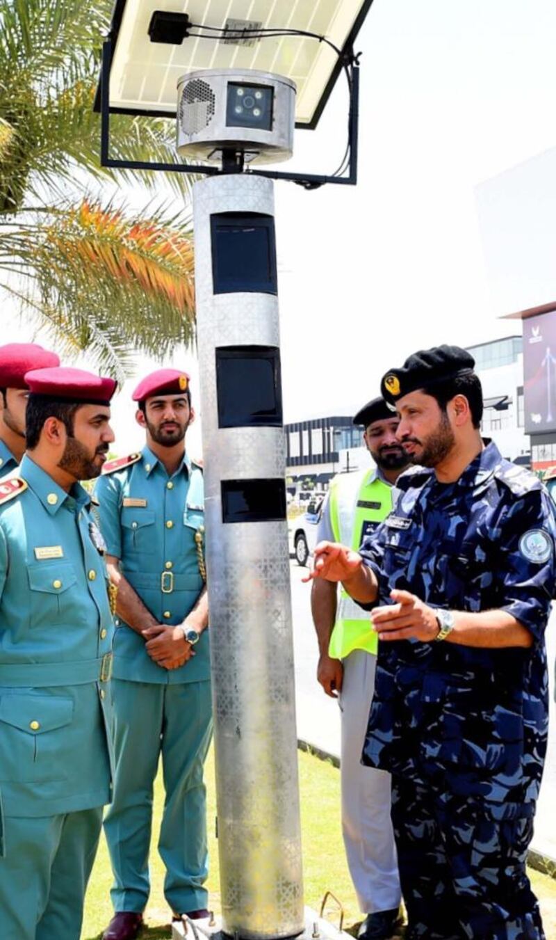 The force is expanding its CCTV network and number of speed detecting radars. Sharjah Police