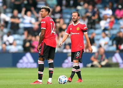 Jesse Lingard and Juan Mata.