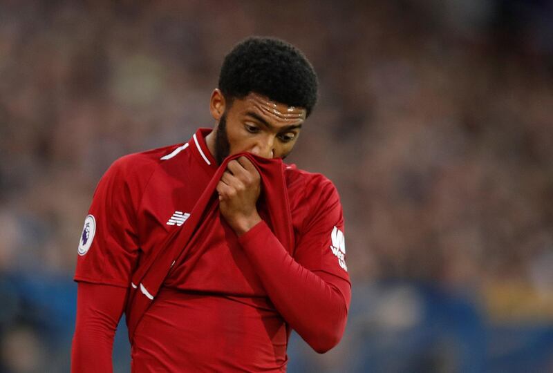 Right-back: Joe Gomez (Liverpool) – Excellent as a centre-back earlier in the season, he flourished as a right-back at Huddersfield as Liverpool kept another clean sheet. Reuters