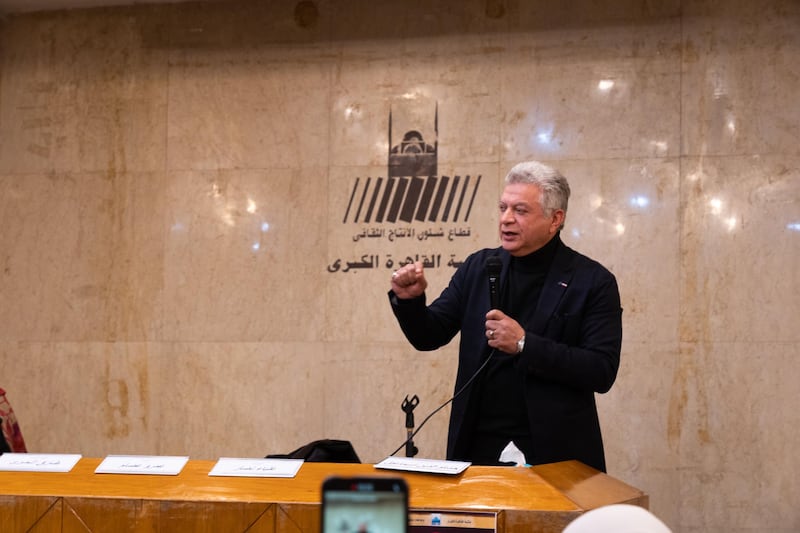 Hany Eissa Al Fekky, the planner of road expansions in City of the Dead, defended the projects as beneficial for the public good. Mahmoud Nasr / The National