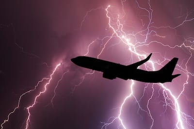 Severe turbulence can be caused by extreme weather events, such as thunderstorms. Getty Images