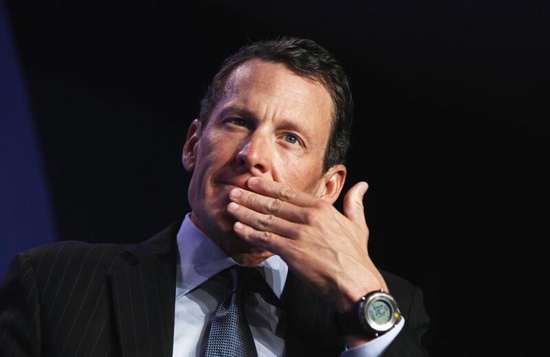 Cyclist Lance Armstrong is said to have lied about his drug use. Photo: Lucas Jackson / Reuters