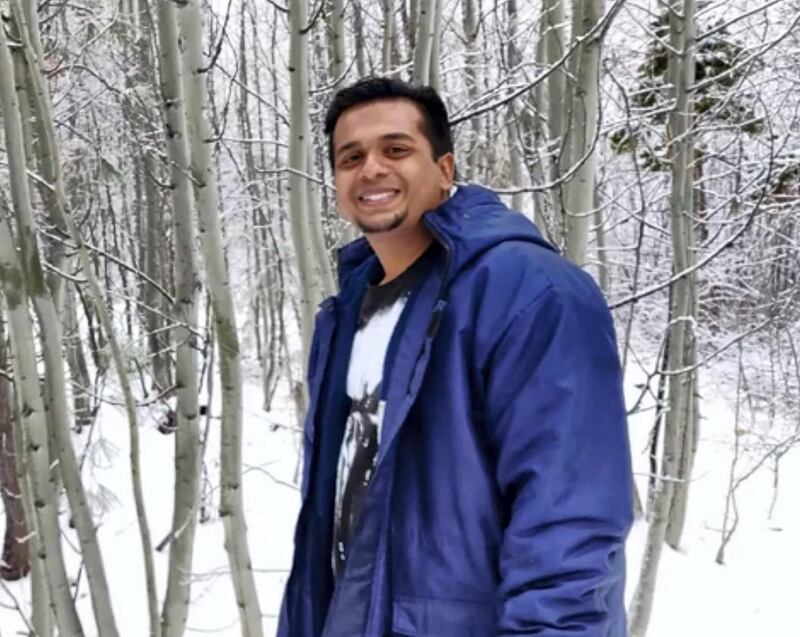 Neil Kumar, 30, who grew up in the Emirates, was shot dead in the US on Wednesday.