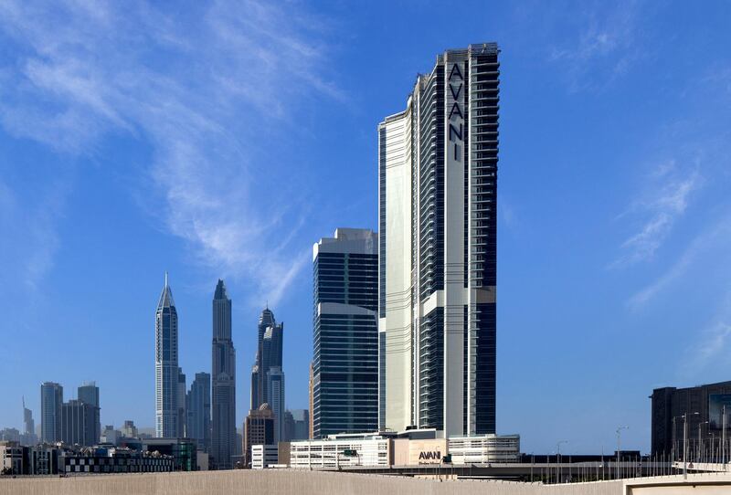 The 48-storey Avani Palm View Dubai Hotel & Suites on Al Sufouh Road in Dubai Media City comes with lofty views of the emirate.