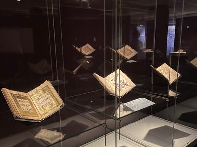 The exhibition comprises more than 50 rare manuscripts and artefacts that stem from the private collection of UAE businessman Hamid Jafar. Photo: Sharjah Museums