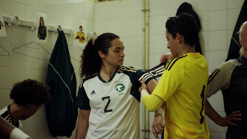 The documentary follows the team for four matches, providing a behind-the-scenes portrayal of the group’s attempt to become an established competitor on the women’s international football scene. Photo: SAFF