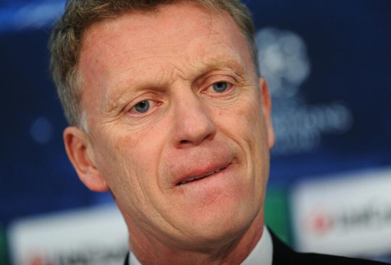 Manchester United have come to terms on a pay-off to former manager David Moyes who was released 10 months into a six-year contract on April 22, 2014.  Andreas Gebert / EPA