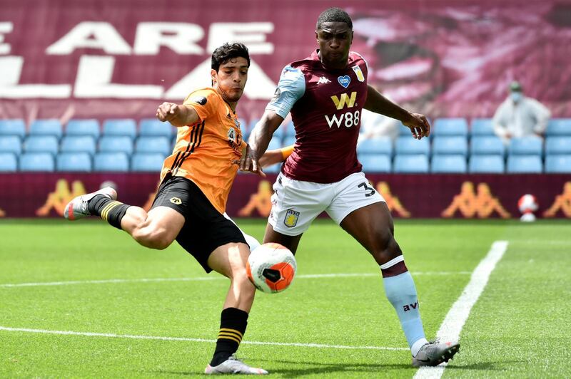 Raul Jimenez - 8: No goals this time but always a threat up front. Headed straight at Nyland in first half after clever free-kick from Moutinho. Lovely ball into box that led to the Dendoncker goal. AP