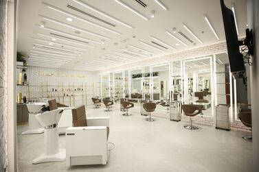 A look inside the hair zone at Dubai's Newlook Salon. Courtesy Newlook Salon 