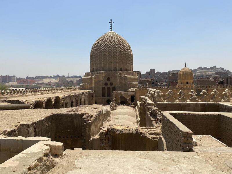 Sultan Barkouk complex. Walk Like An Egyptian offers cultural tourism walking tours of Egypt's hidden gems. All photos taken by Nada El Sawy / The National