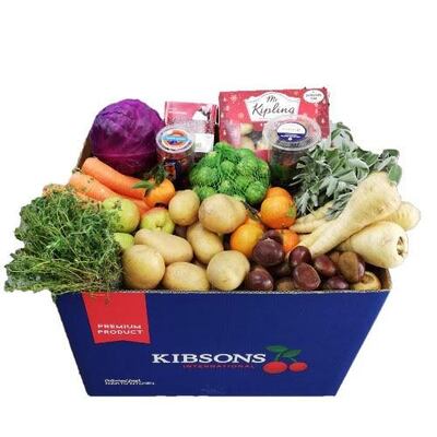 Kibsons' vegetarian hamper. Kibsons