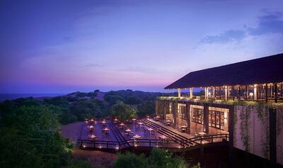 Jetwing Yala is a five-star hotel located close to Sri Lanka's Yala National Park. Courtesy Jetwing Hotels